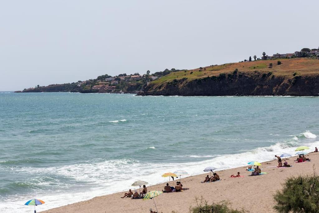 La Casa Sul Mare Villa Agnone Bagni Buitenkant foto