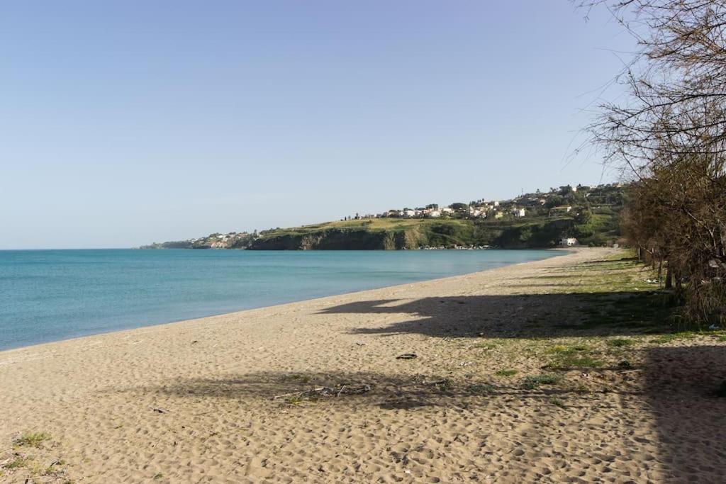 La Casa Sul Mare Villa Agnone Bagni Buitenkant foto