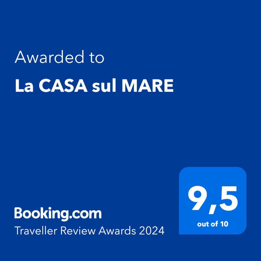 La Casa Sul Mare Villa Agnone Bagni Buitenkant foto